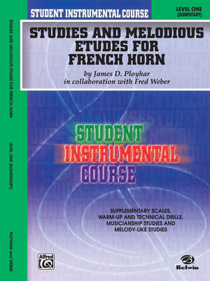 Student Instrumental Course Studies and Melodious Etudes for French Horn: Level I,Used