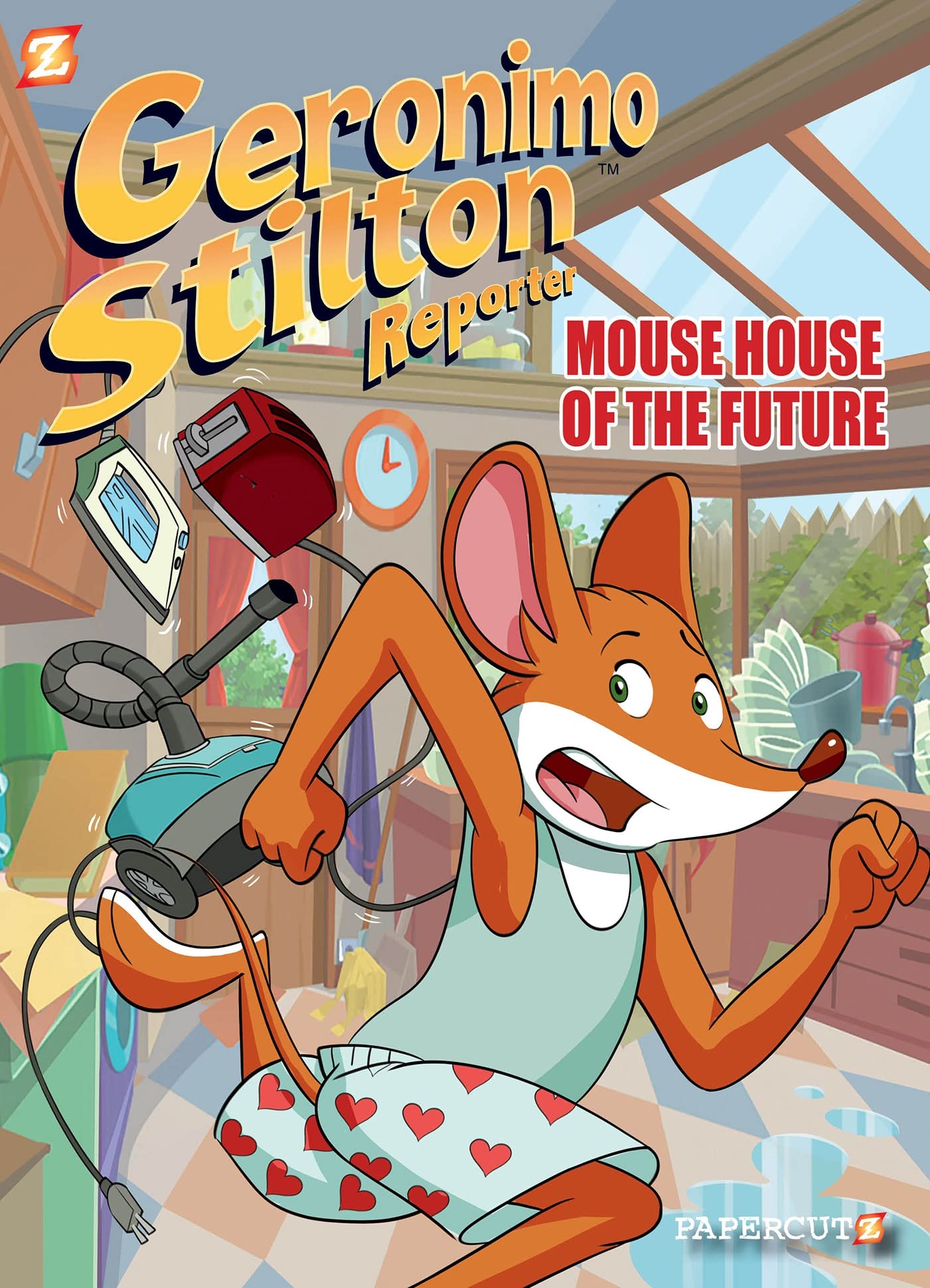 Geronimo Stilton Reporter #12: Mouse House Of The Future (12) (Geronimo Stilton Reporter Graphic Novels),Used