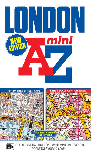London Mini AZ Street Atlas (paperback),Used