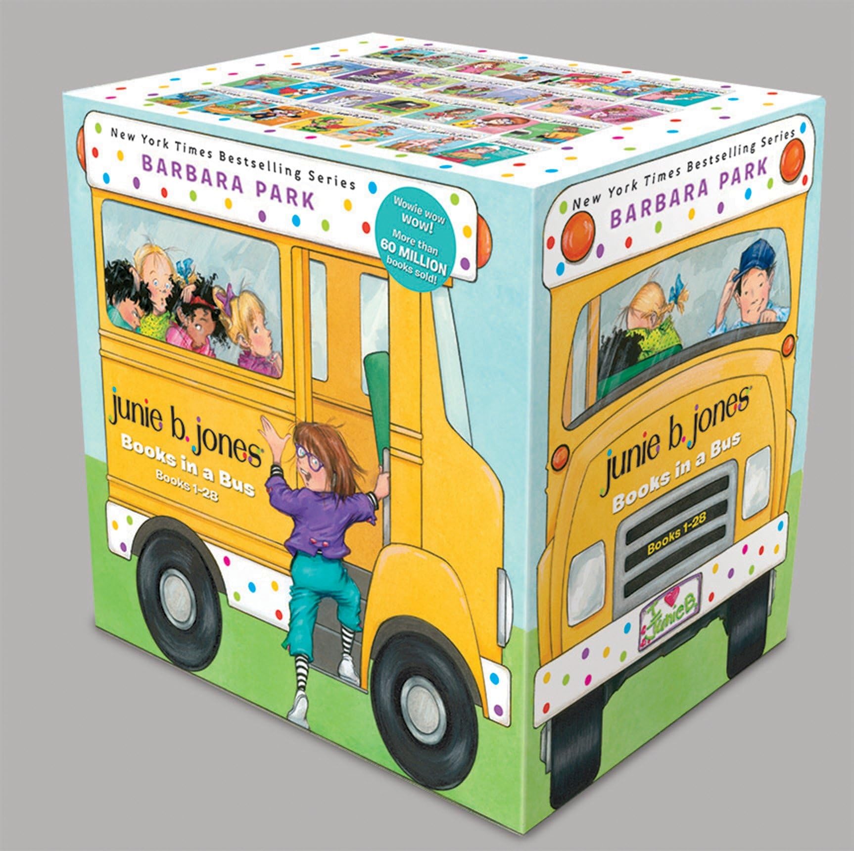 Junie B. Jones Books In A Bus 28Book Boxed Set: The Complete Collection: Books 128