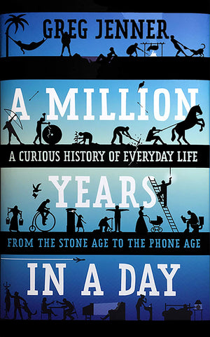 A Million Years in a Day: A Curious History of Everyday Life from the Stone Age to the Phone Age,Used