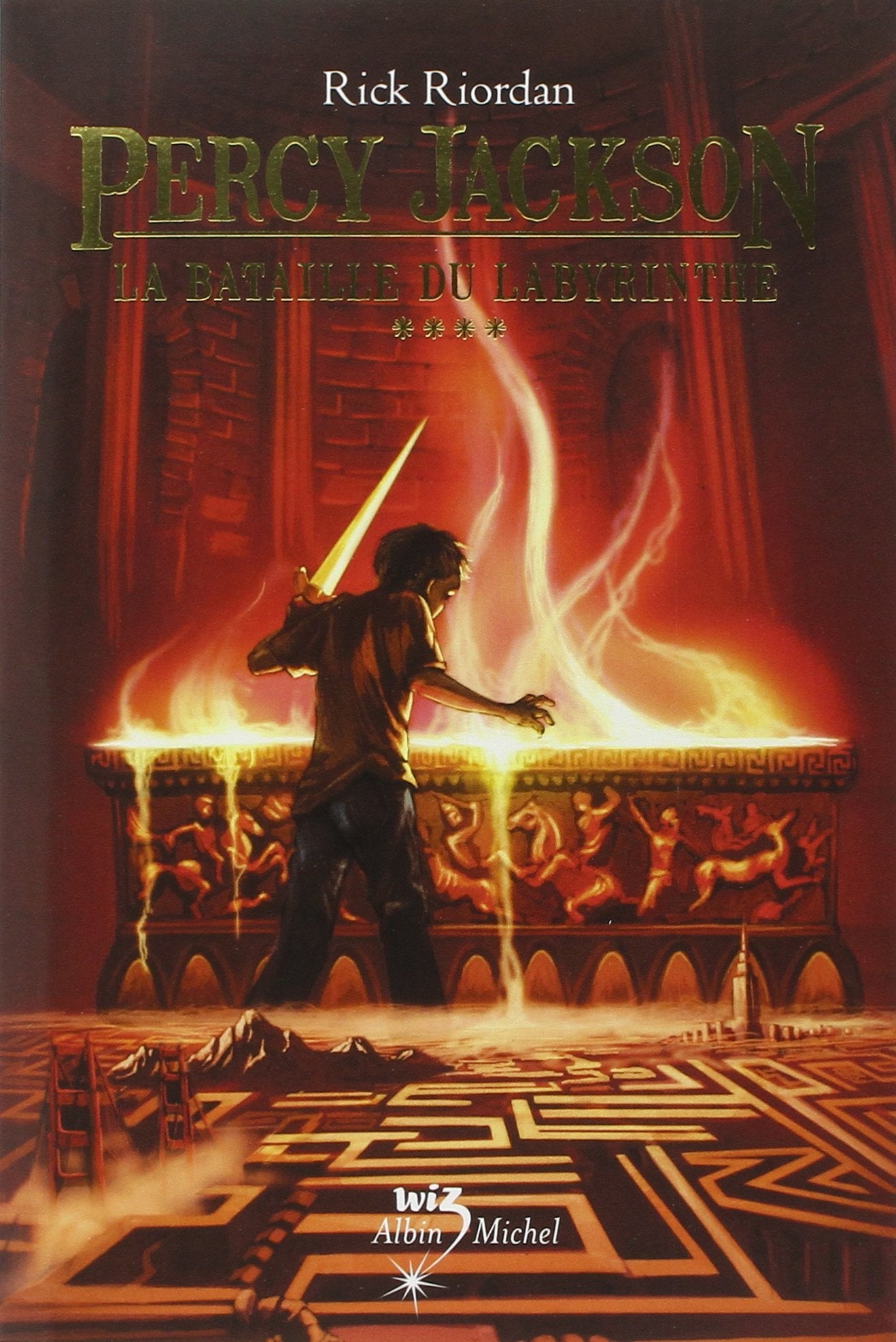 La Bataille Du Labyrinthe: Percy Jackson  Tome 4,Used