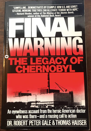 Final Warning: The Legacy Of Chernobyl,Used
