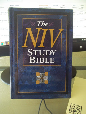 NIV Study Bible, Red Letter Edition,New