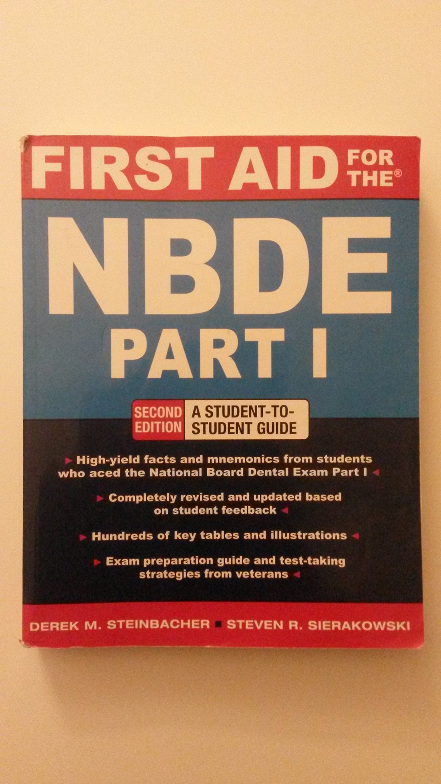 FIRST AID FOR THE NBDE PART 1 2/E (First Aid Series),Used