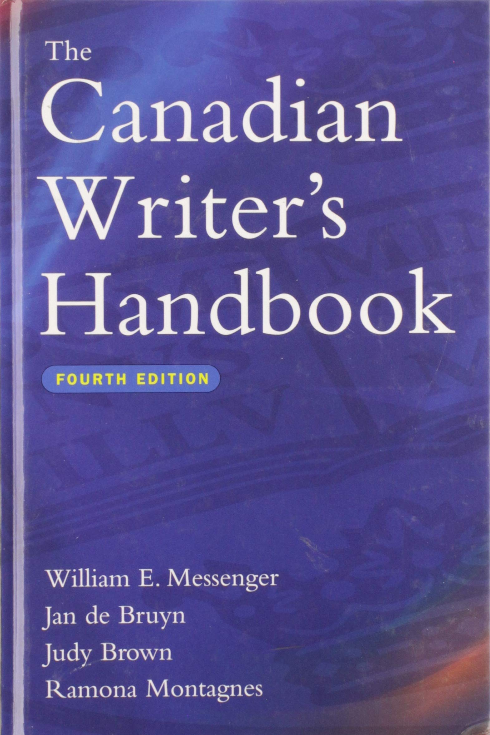 The Canadian Writer's Handbook,Used