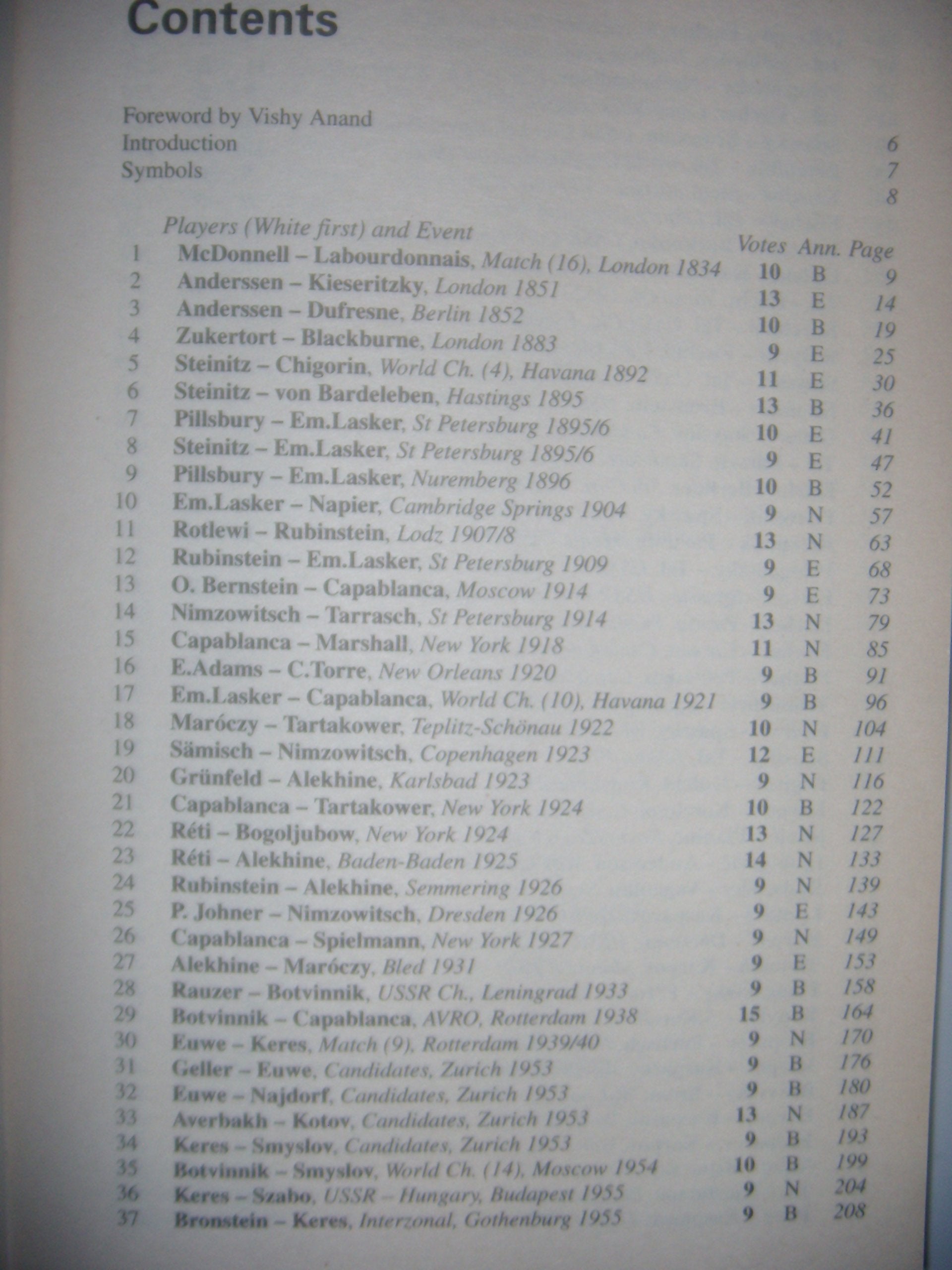 The Mammoth Book of the World's Greatest Chess Games,Used