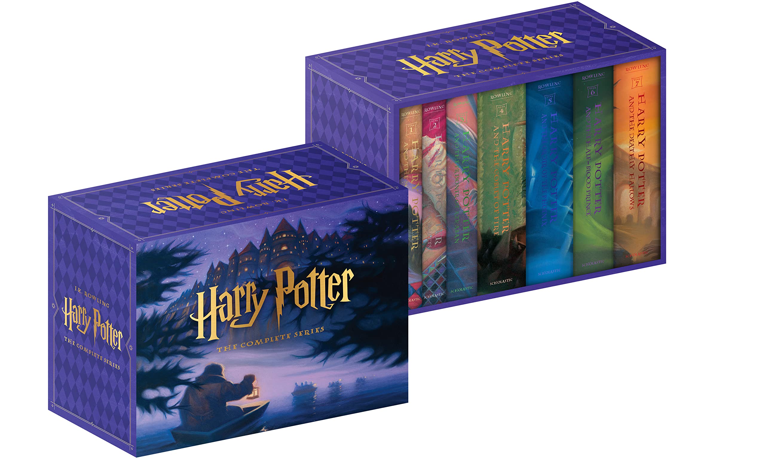Harry Potter Hardcover Boxed Set - Complete Collection of Books 1-7 in Slipcase
