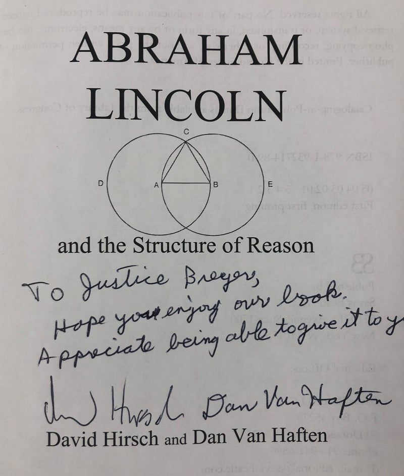 Abraham Lincoln and the Structure of Reason,Used