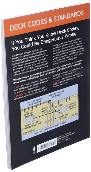 Black & Decker Deck Codes & Standards: How to Design, Build, Inspect & Maintain a Safer Deck,New
