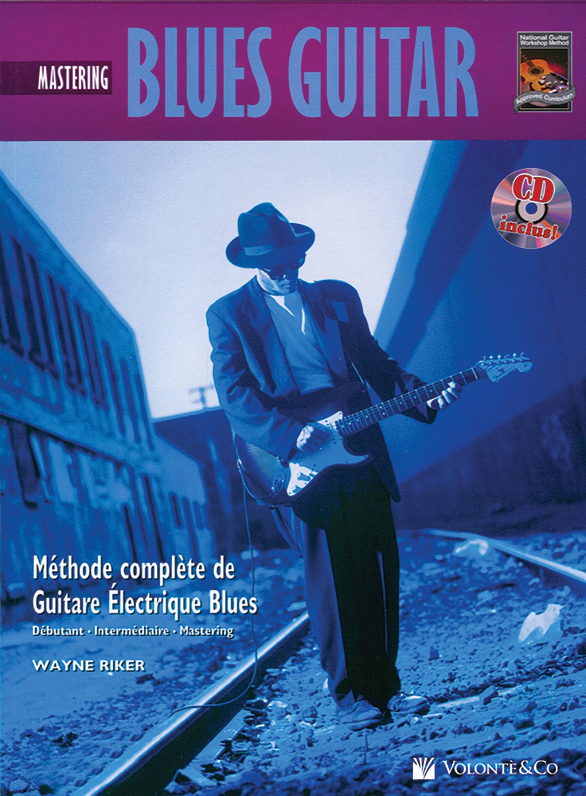 Blues Guitar Mastering Tab: Mastering Blues Guitar (French Language Edition), Book & CD (Complete Method) (French Edition),Used