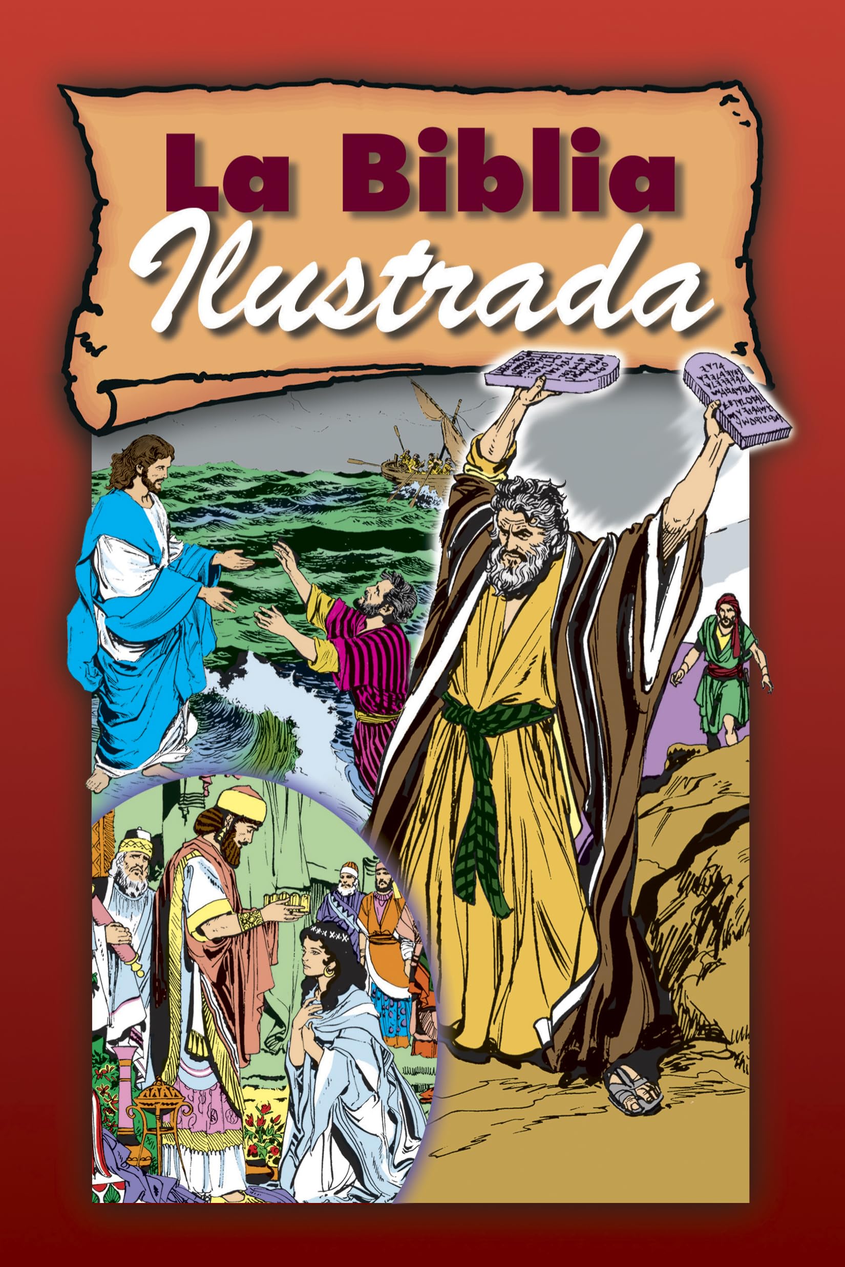 La Biblia ilustrada (Spanish Edition),Used