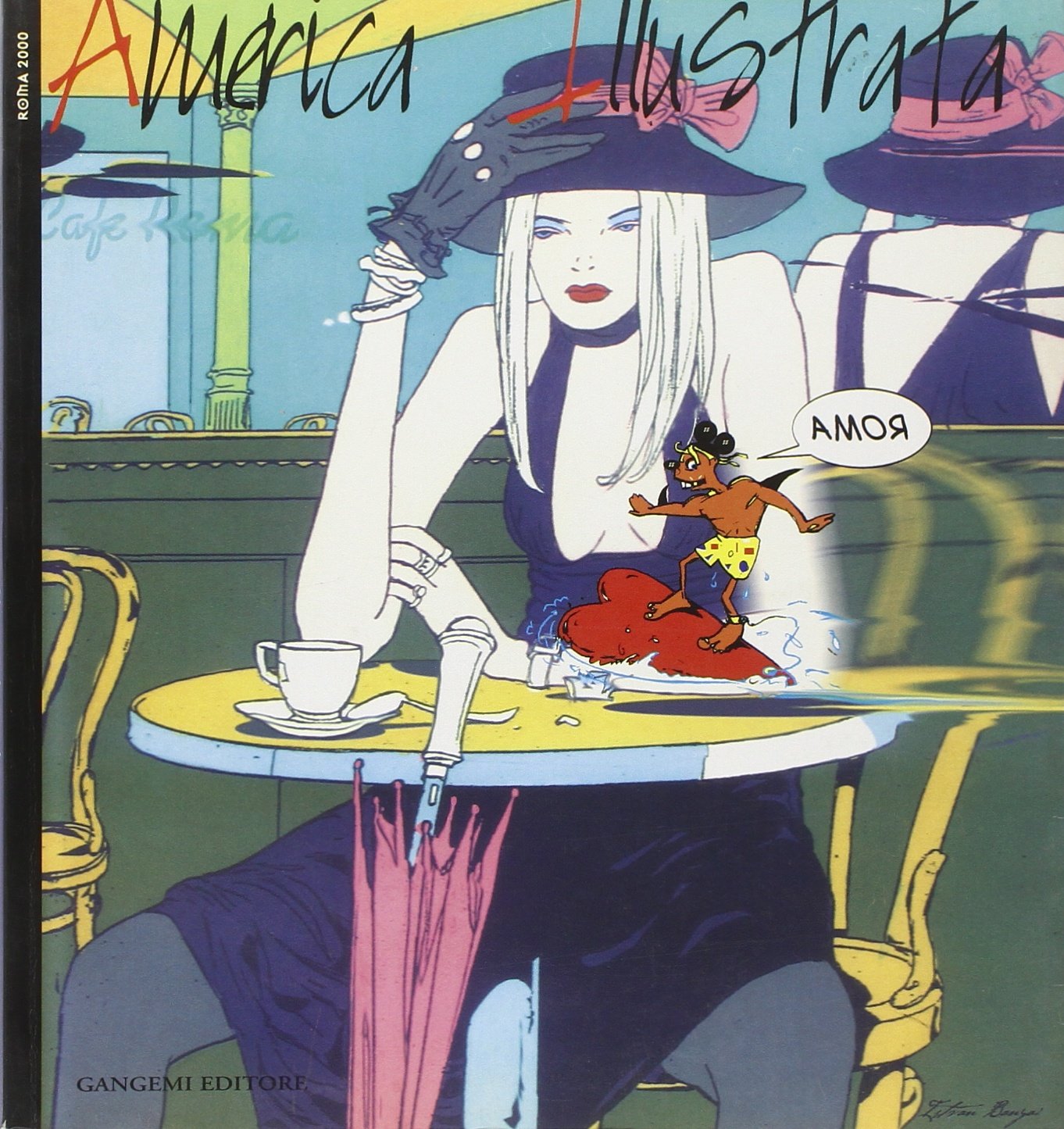 America Illustrata (Italian and English Edition),Used