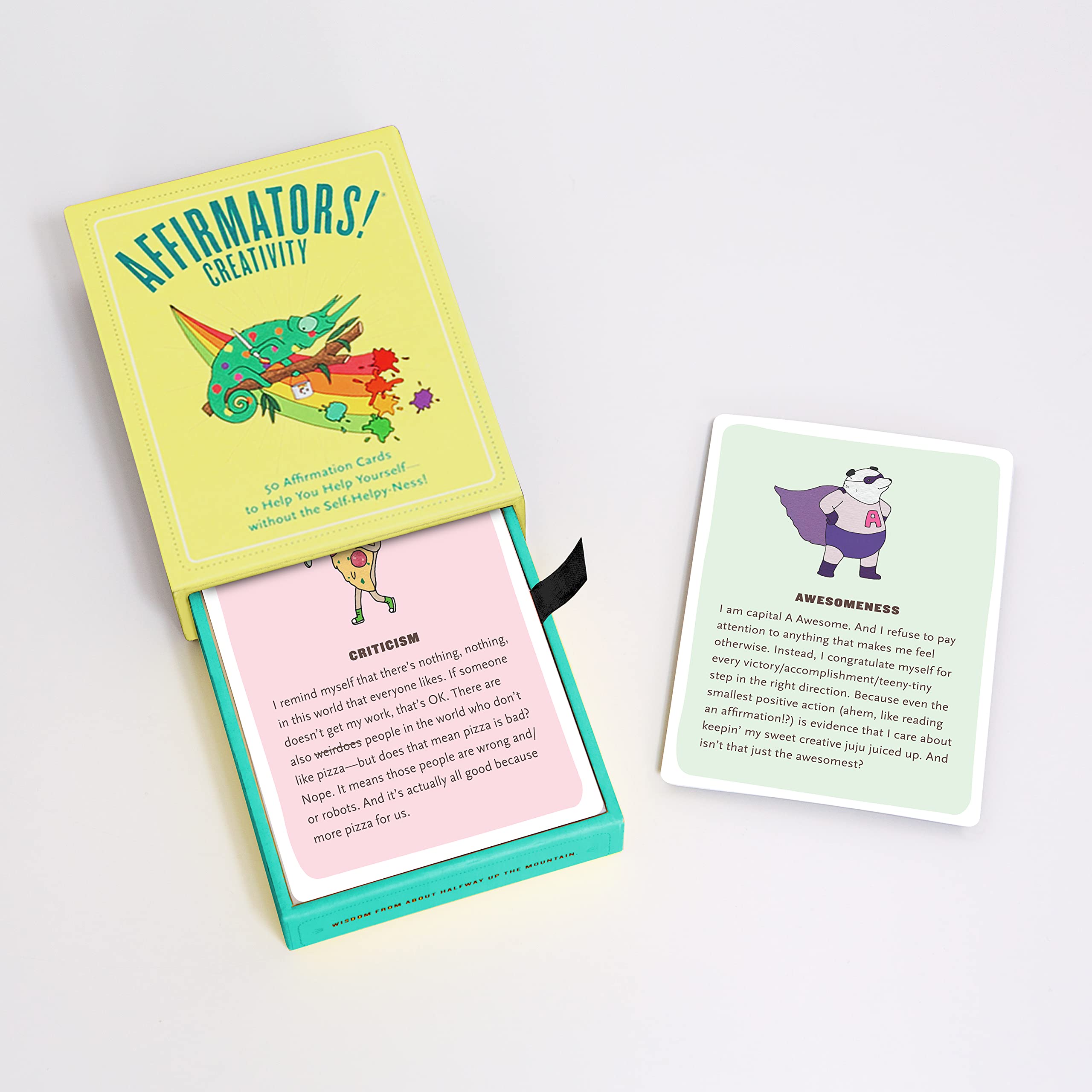 Affirmators! Creativity Deck: 50 Affirmation Cards to Help You Help Yourself  Without the SelfHelpyNess!,Used