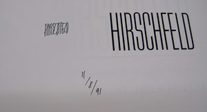 Hirschfeld: Art and Recollections From Eight Decades,Used