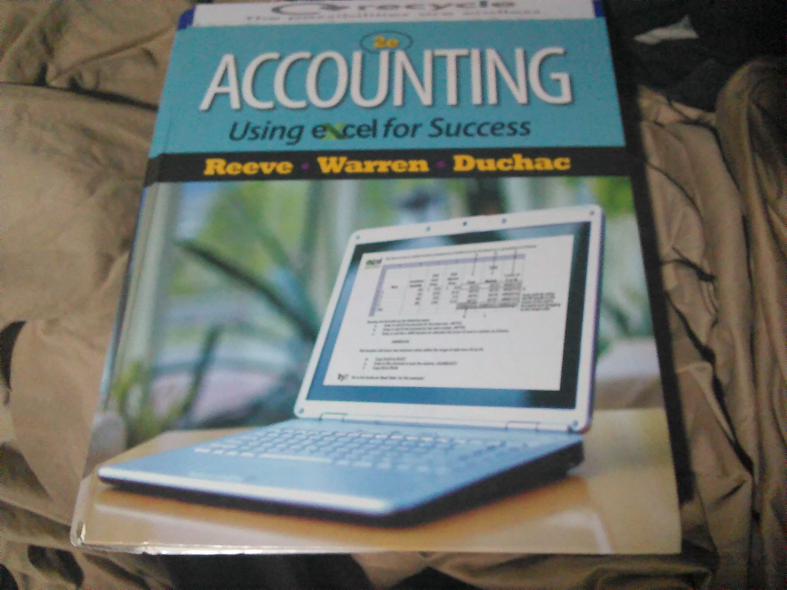 Accounting Using Excel for Success (with Essential Resources Excel Tutorials Printed Access Card) (Managerial Accounting),Used