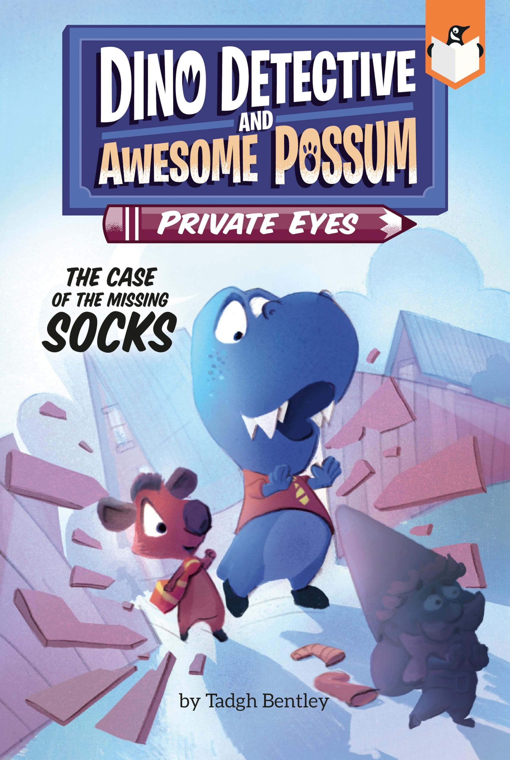 The Case of the Missing Socks #2 (Dino Detective and Awesome Possum, Private Eyes),Used