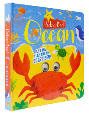 Peek-A-Boo! Ocean Board Book For Children: Lift The Flap Surprise Book For Babies And Toddlers | Interactive Ocean Animal Board Book | Learn & Play With Cute Ocean Creatures