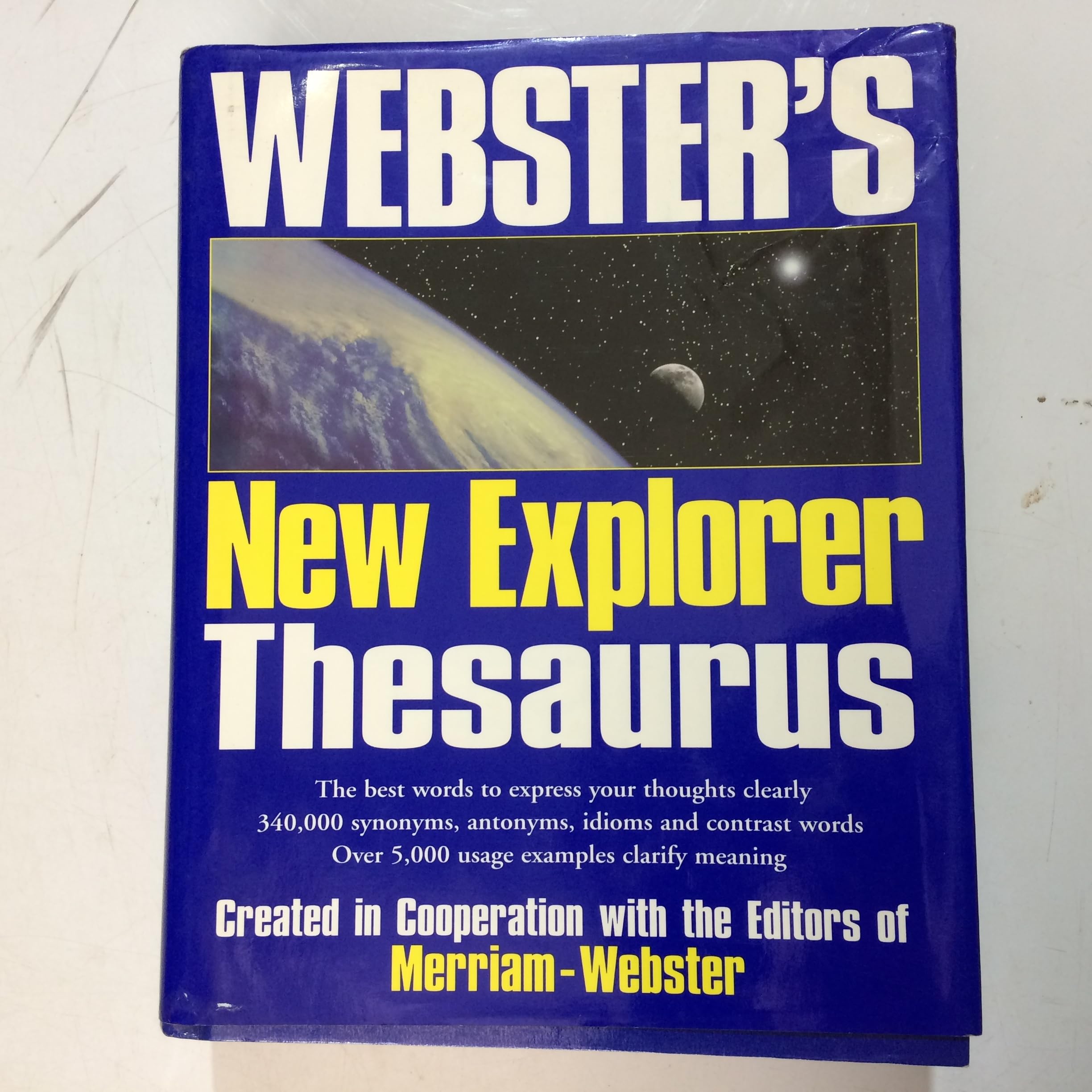 Webster's New Explorer Thesaurus,Used