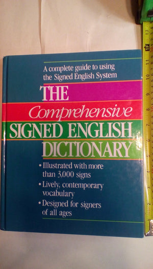 The Comprehensive Signed English Dictionary (Signed English Series),Used