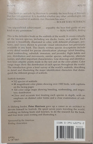 Seabirds: An Identification Guide,New