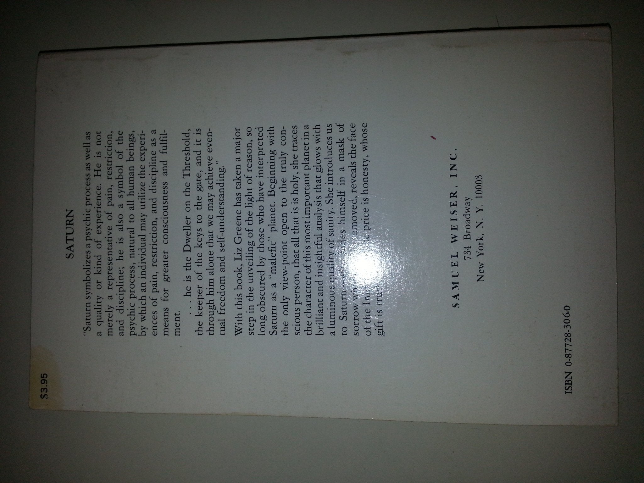 Saturn: A New Look At An Old Devil,Used