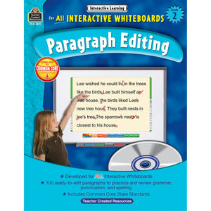 Paragraph Editing: Grade 2 (Interactive Learning),Used