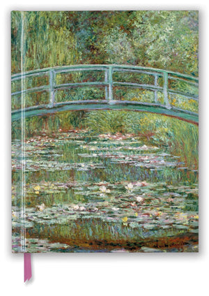 Claude Monet: Bridge over a Pond of Water Lilies (Blank Sketch Book) (Luxury Sketch Books),Used