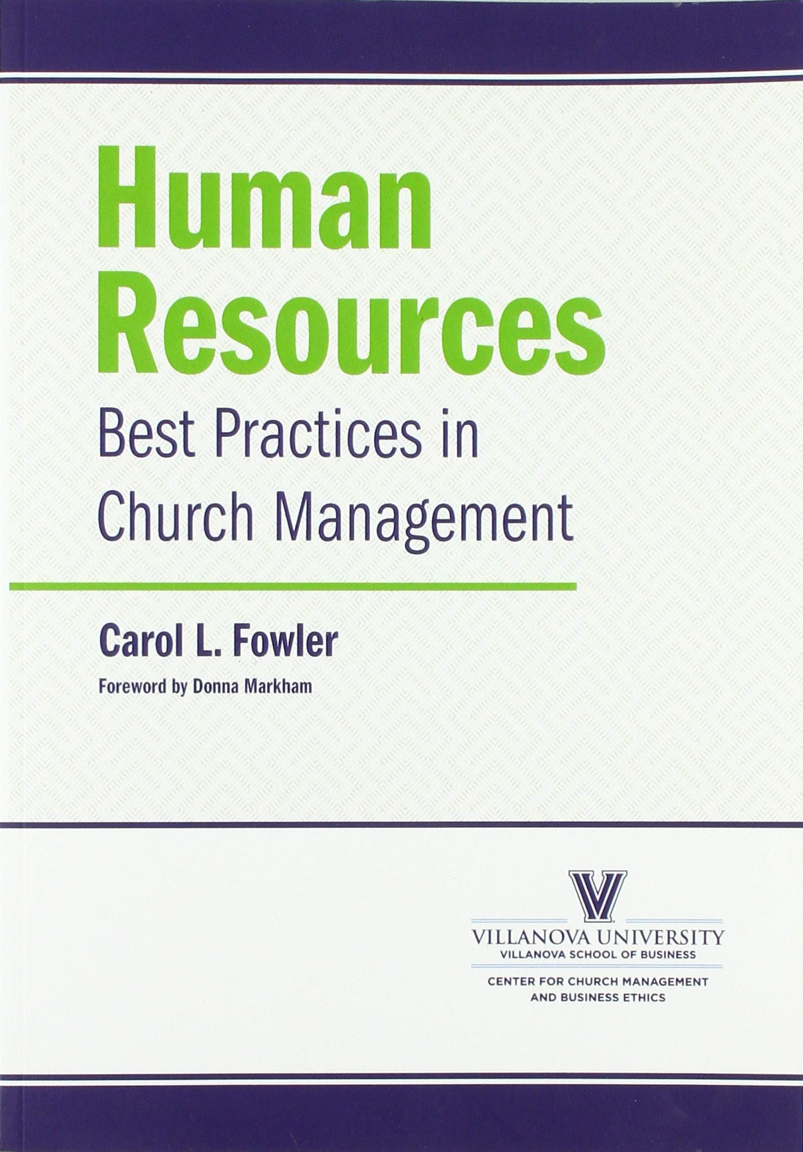Human Resources: Best Practices in Church Management,Used