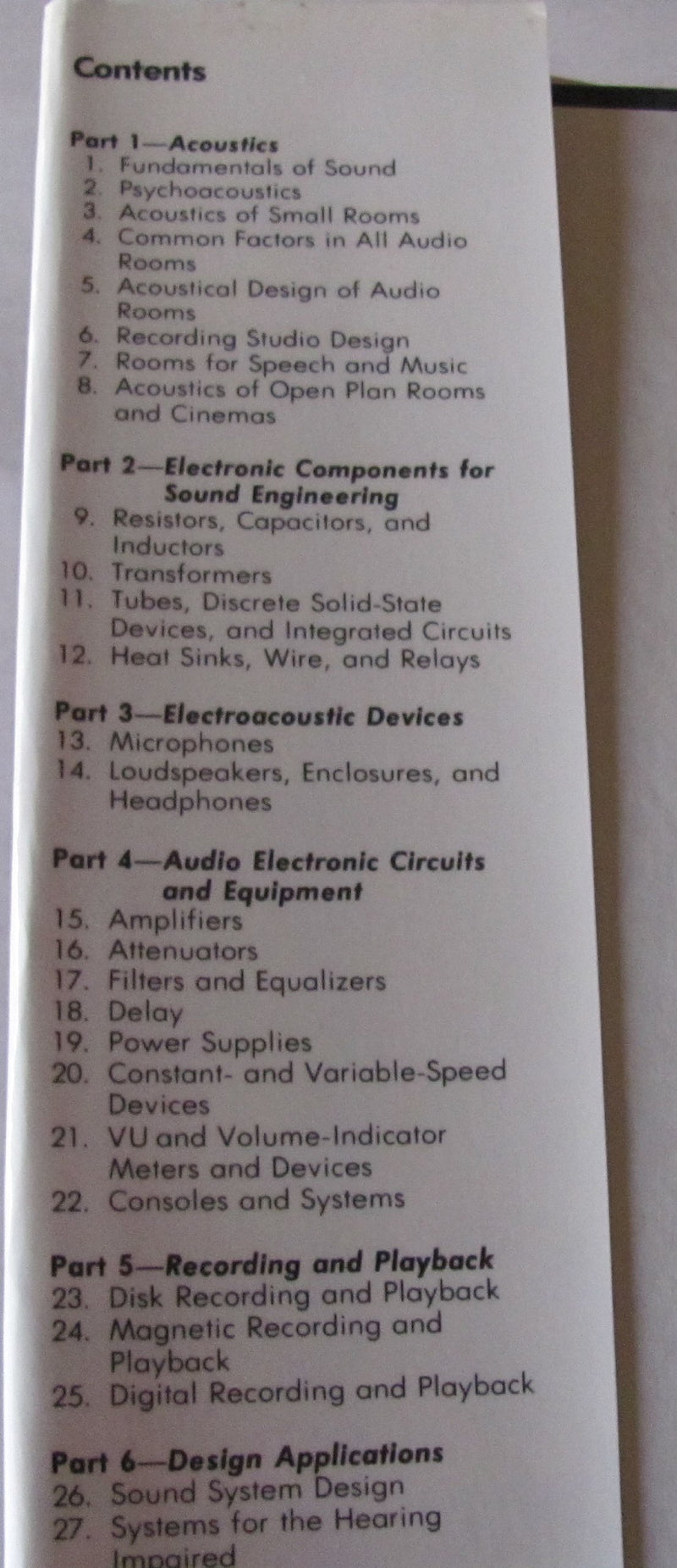 Handbook For Sound Engineers: The New Audio Cyclopedia,Used