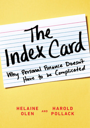 The Index Card: Why Personal Finance Doesn'T Have To Be Complicated
