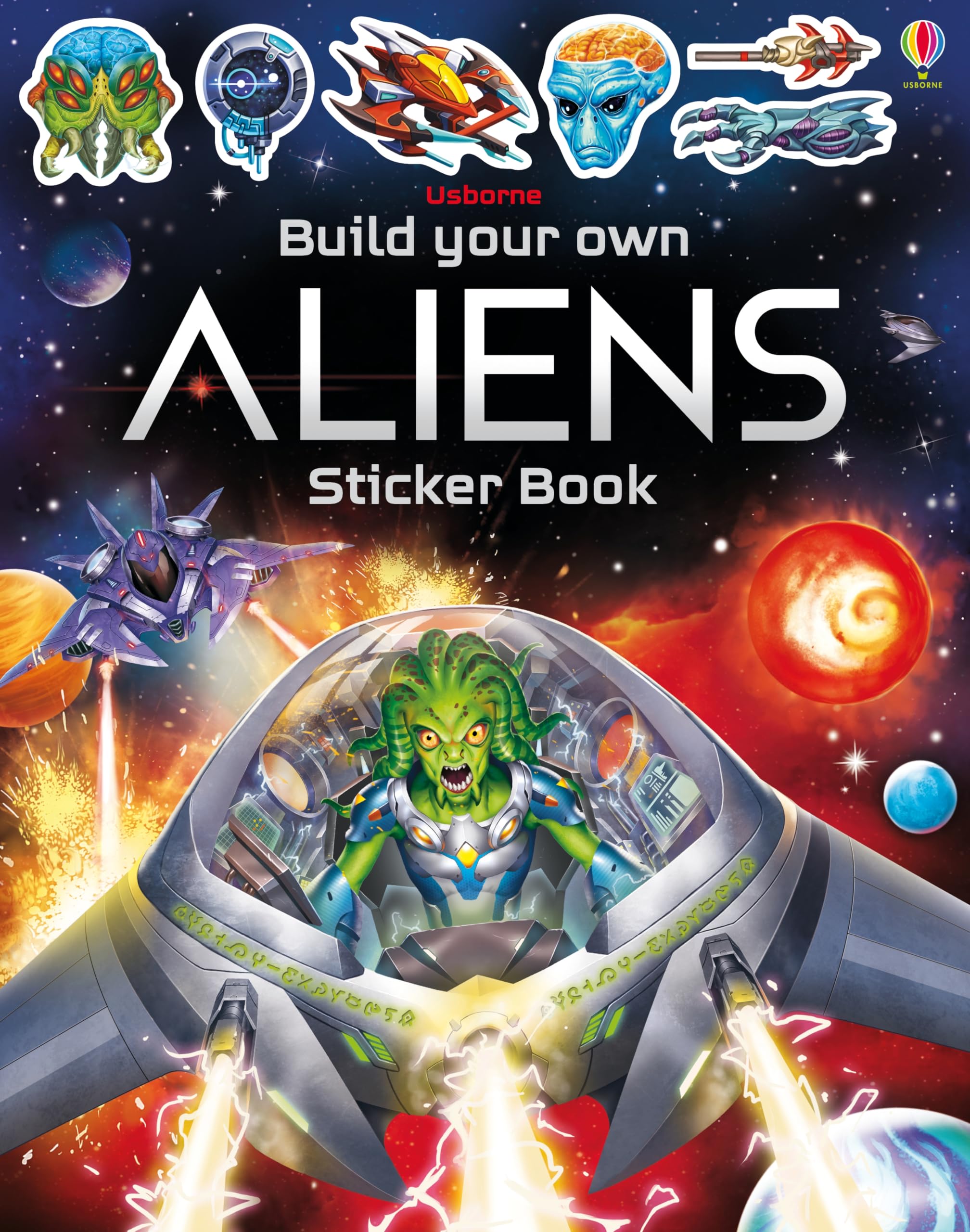 Build Your Own Aliens Sticker Book (Build Your Own Sticker Book),New