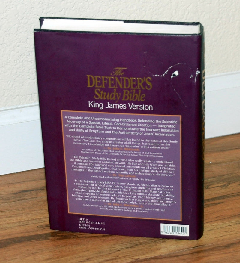 The Defender's Study Bible King James Version,New