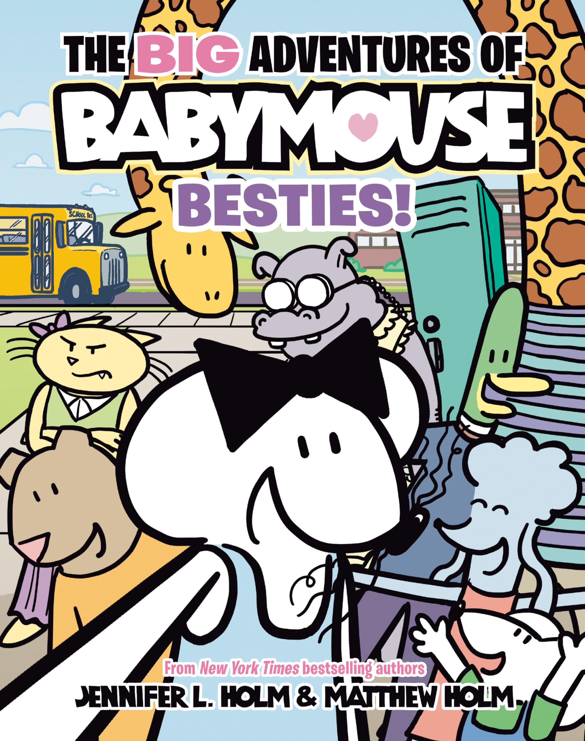 The Big Adventures Of Babymouse: Besties! (Book 2): (A Graphic Novel),New