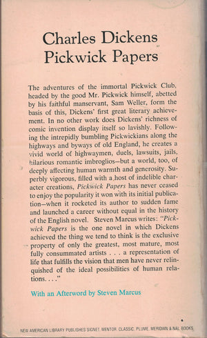 The Pickwick Papers,Used