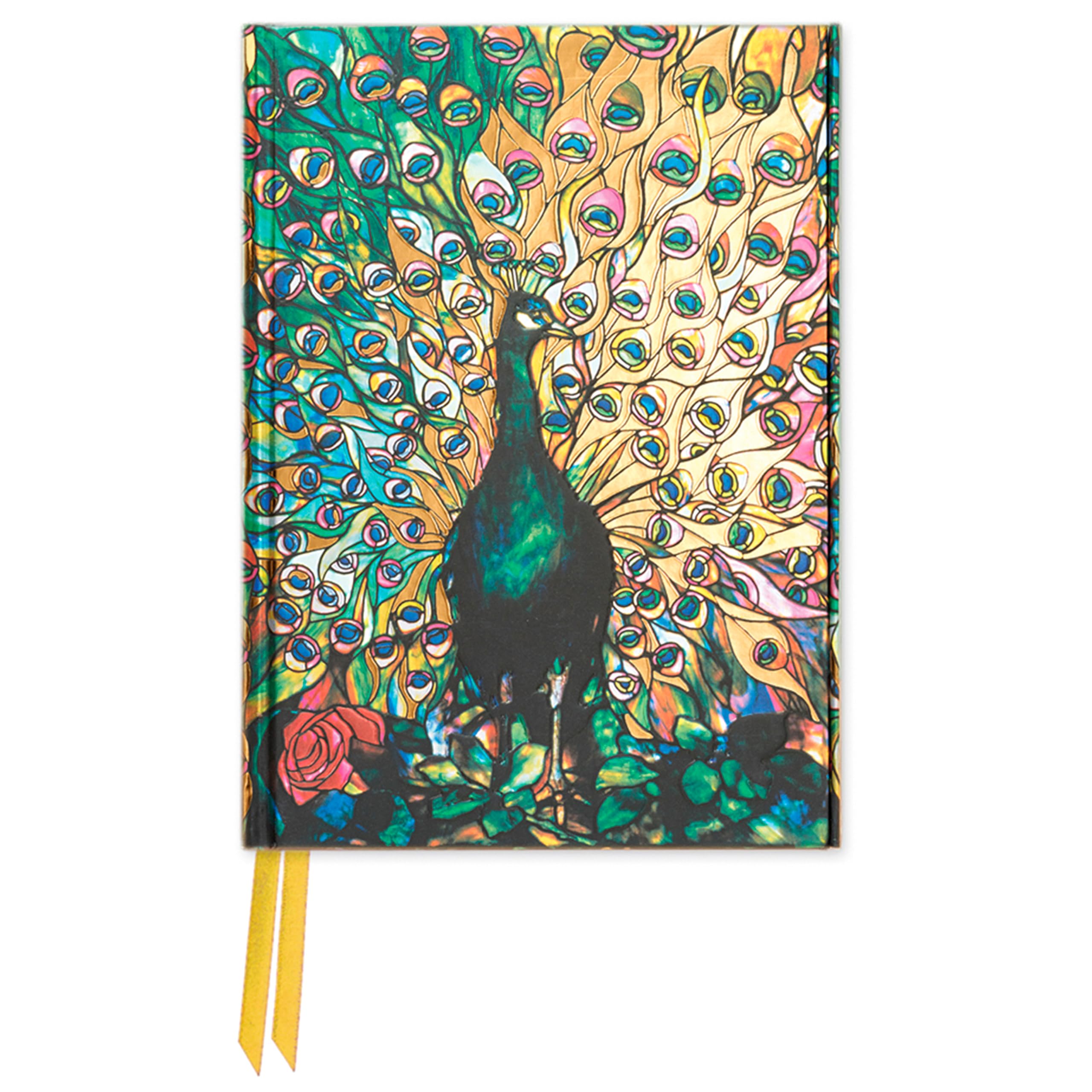 Tiffany: Displaying Peacock (Foiled Pocket Journal) (Flame Tree Pocket Notebooks),Used