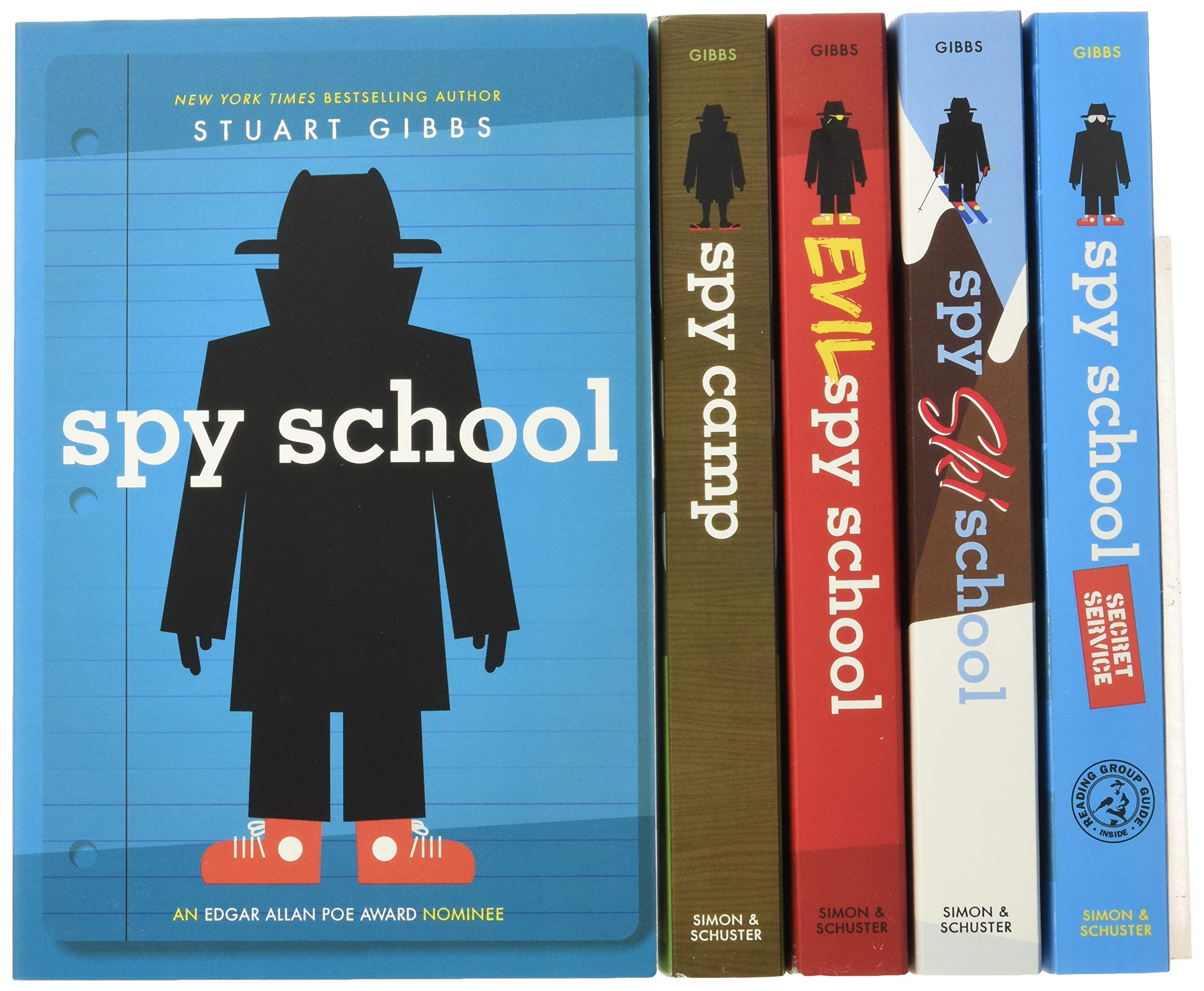 Spy School Top Secret Collection: Spy School; Spy Camp; Evil Spy School; Spy Ski School; Spy School Secret Service,New