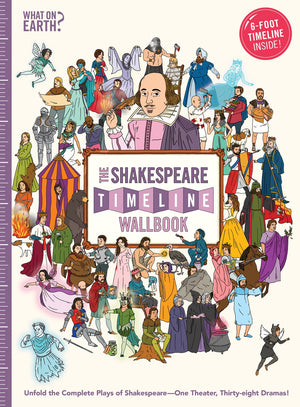 The Shakespeare Timeline Wallbook: Unfold the Complete Plays of ShakespeareOne Theater, Thirtyeight Dramas! (Timeline Wallbook,Used