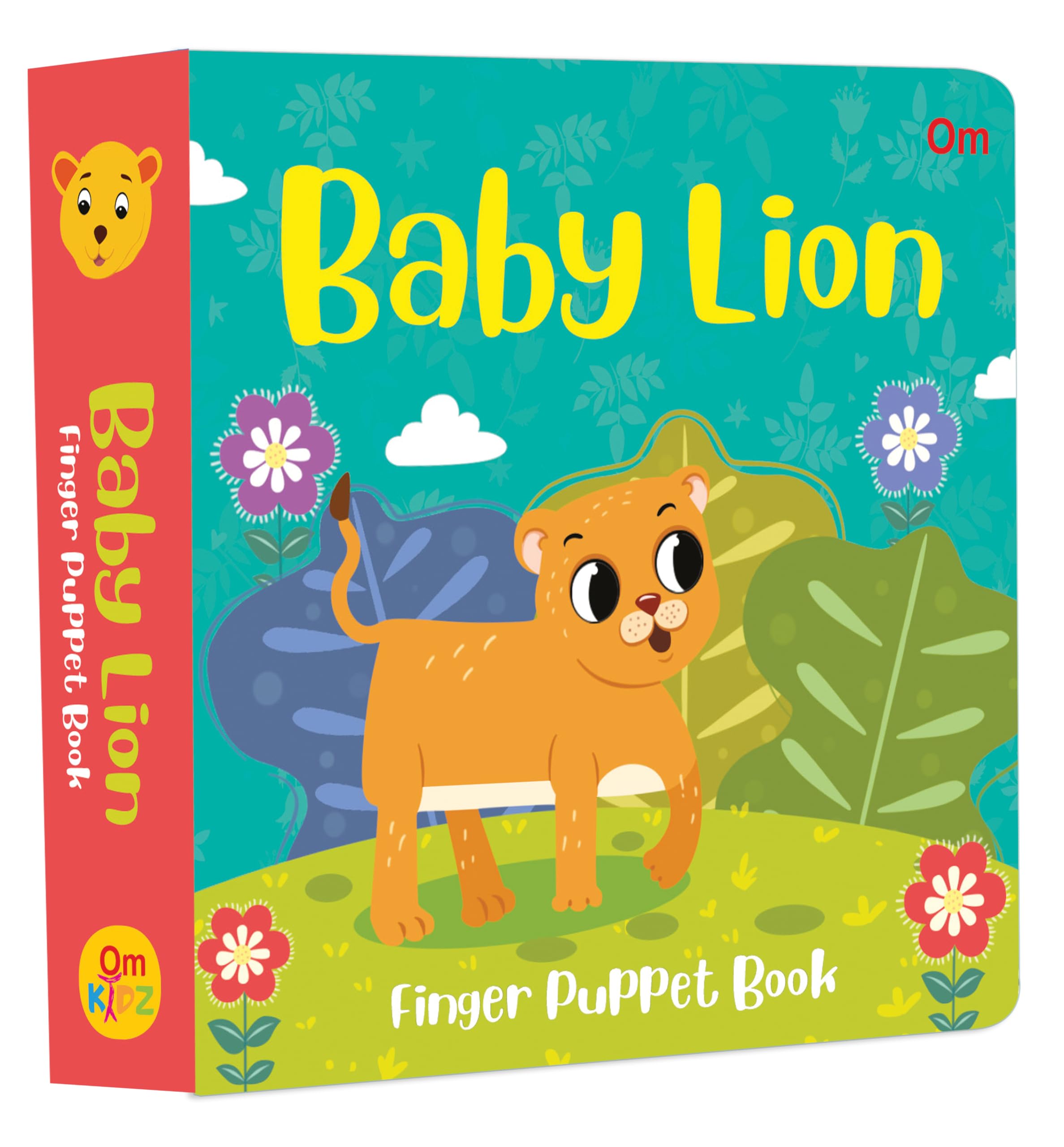 Baby Lion Finger Puppet Book - Fun Activities Board Books For Kids Board Book  Picture Book