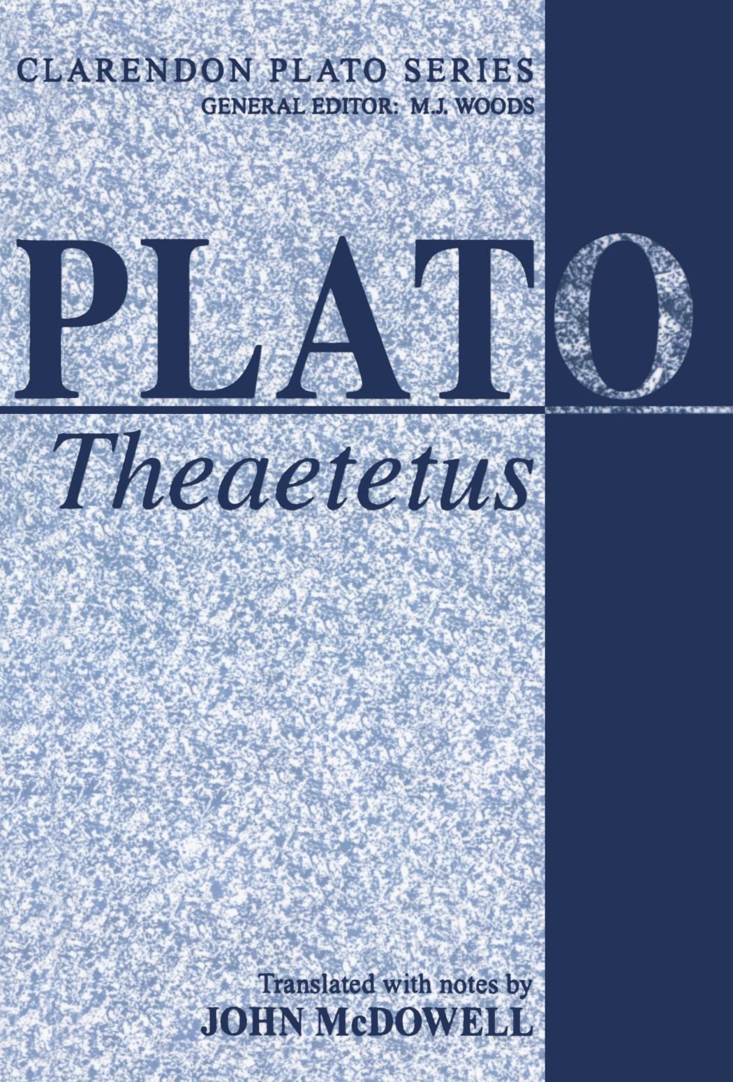 Theaetetus (Clarendon Plato Series)