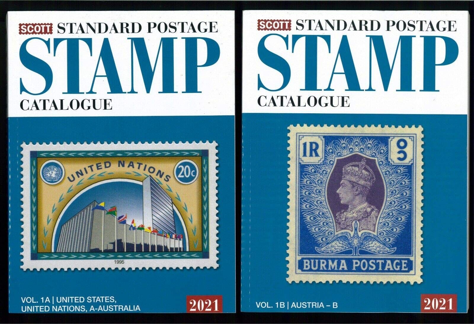 2021 Scott Standard Postage Stamp Catalogue  Volume 1 (US & AB),Used