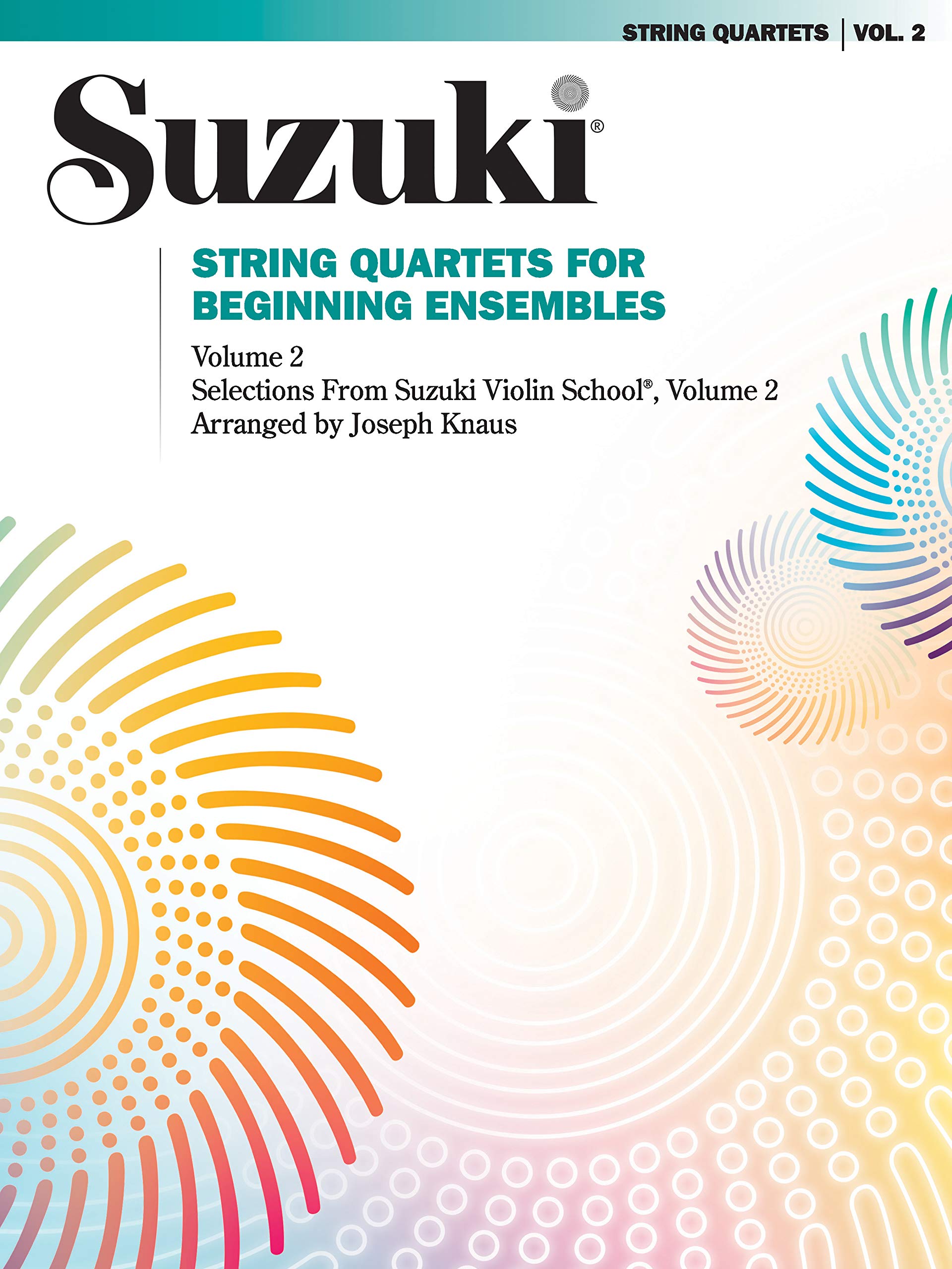String Quartets For Beginning Ensembles, Vol. 2 (Suzuki Violin School)