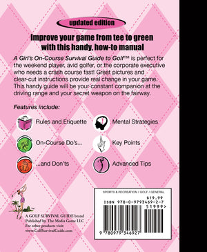 A Girl's On-course Survival Guide to Golf by Booklegger: Essential Tips for Golf Fundamentals from Tee to Green