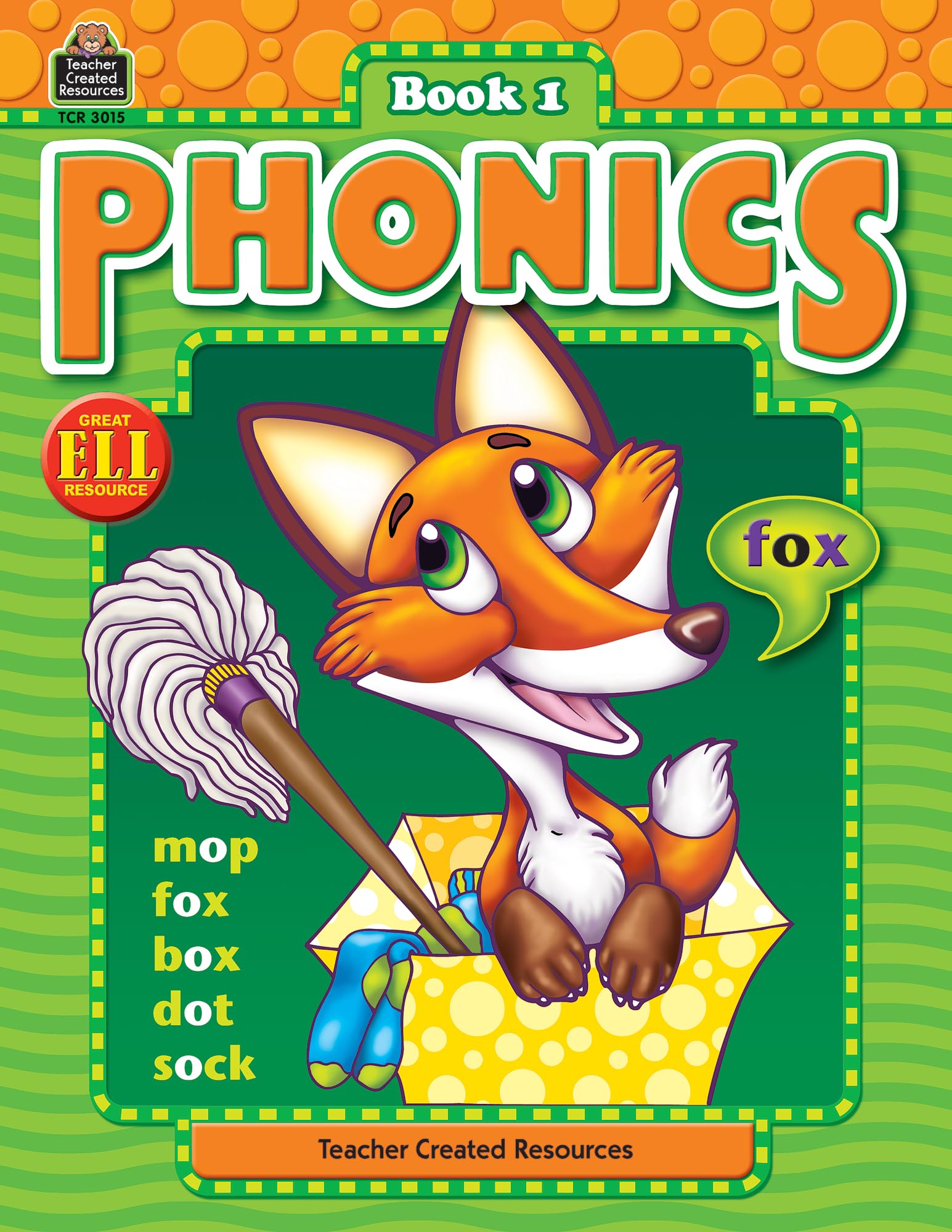 Phonics: Book 1, Grades K3 from Teacher Created Resources (Phonics (Teacher Created Resources)),Used