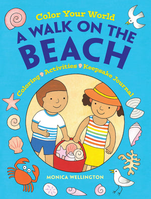 Color Your World: A Walk on the Beach: Coloring, Activities & Keepsake Journal (Dover Kids Activity Books: Nature),Used