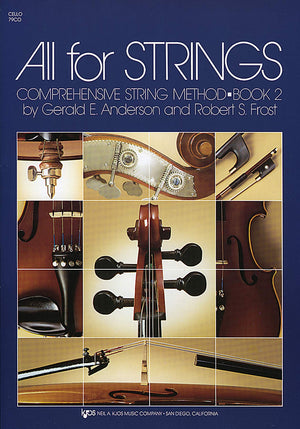 All For Strings Book 2: Cello,Used
