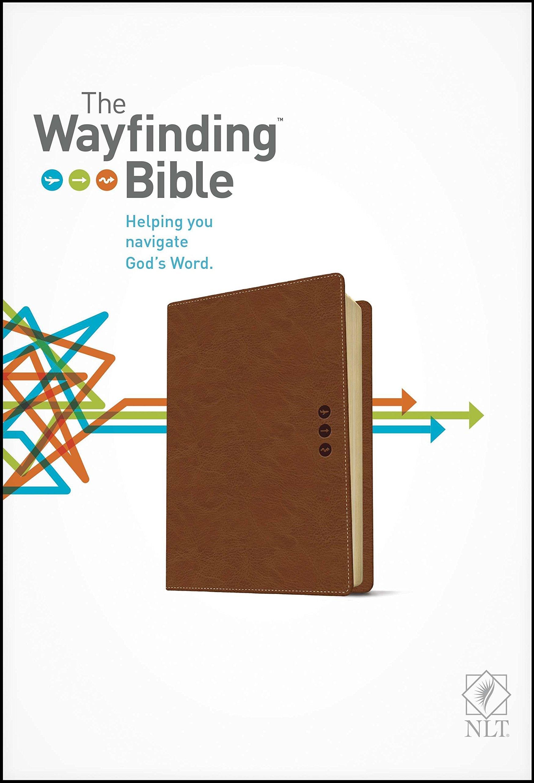 The Wayfinding Bible NLT (LeatherLike, Brown),New