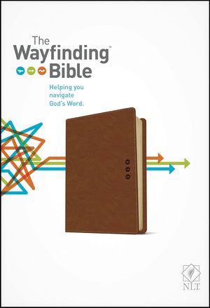 The Wayfinding Bible NLT (LeatherLike, Brown),New
