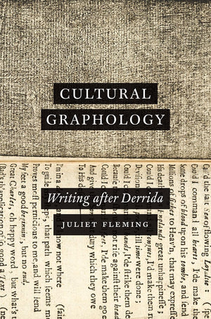Cultural Graphology: Writing after Derrida,Used