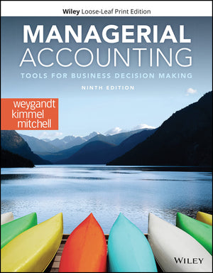 Managerial Accounting: Tools for Business Decision Making,Used
